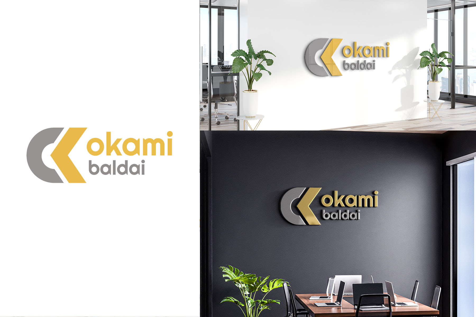 logo Okami baldai